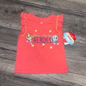Paw patrol shirt size 4t